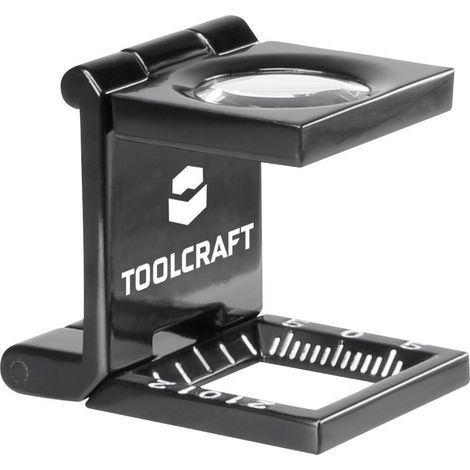 TOOLCRAFT 1505088 Fadenzähler Vergrößerungsfaktor: 10 x Linsengröße: (Ø) 14 mm (1/4)
