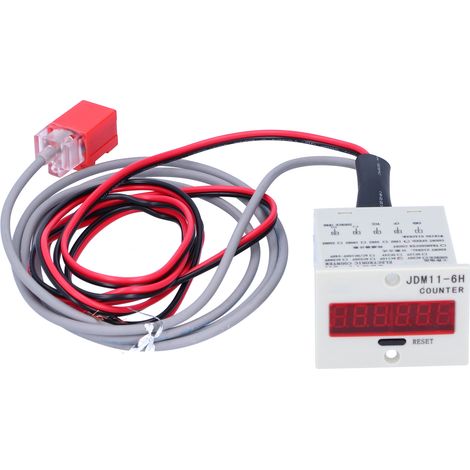 BERM Elektronisches digitales Anzeigefeld, induktives Industriezählgerät JDM11‐6HAC220V (1/5)
