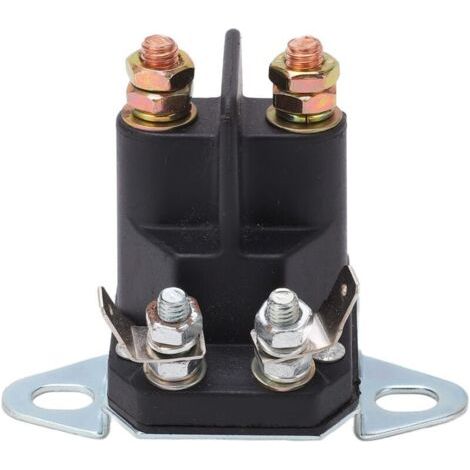 Relé de encendido del motor, relé de encendido para cortacéspedes, piezas de repuesto y accesorios para tractores de jardín, vehículos, 12 V (1/4)