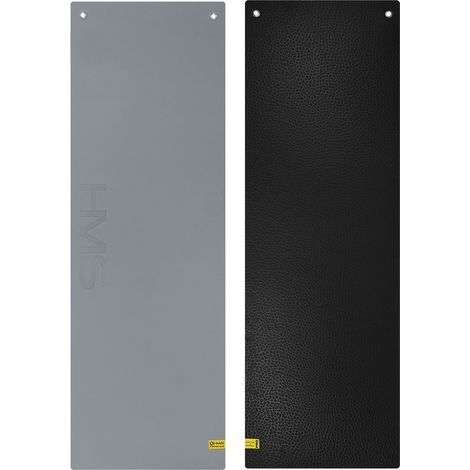 Tapis de fitness, gris-noir, antidérapant, épaisseur 6 mm (1/5)