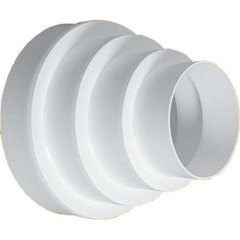 Riduzione a più stadi del tubo di ventilazione 80-160 mm (1/2)