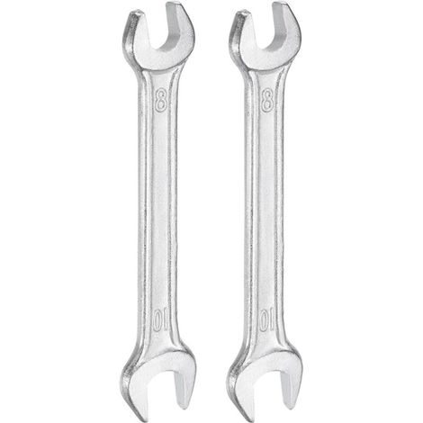 Doppelmaulschlüssel, kleiner Flachkopfschlüssel, 8-10 mm (1/5)