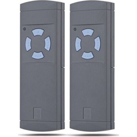 Set mit 2 Handsendern (868 MHz) für Hörmann Garagentoröffner HS4-868, Festcode für Hörmann HS4-868, HSE4-868, HSM4-868 (1/4)