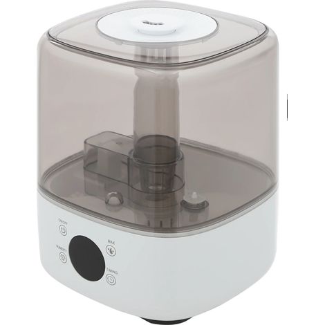 Humidificateur, Télécommande, Minuteur Réglable, BLANC, UE (1/2)