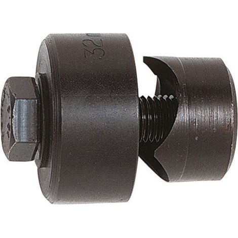 Virax – Pince emporte-pièce 32 mm – Découpe précise pour éviers inox – Pour matériaux durs – Usage professionnel