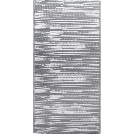 Maison Exclusive - Outdoor-Teppich ARAKIL Grau 160x230 cm PP