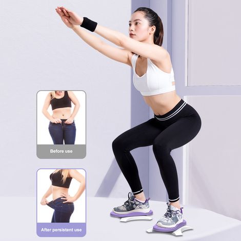 Drehbrett für Übungen bei Taillenproblemen, Heimfitnessgerät zur Kräftigung der Taille (1/5)