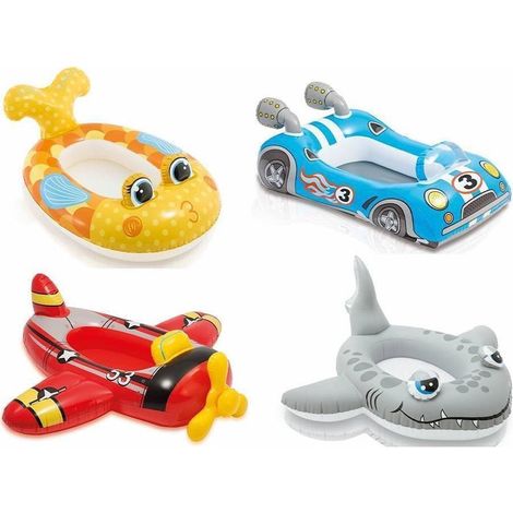 TRADE SHOP - Canotto Gonfiabile Bambini Canottini Piscina Mare Estate Modelli Assortiti 59380 -