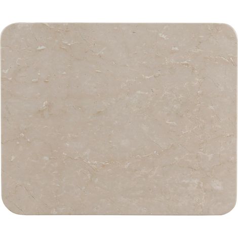Habillage d'étagère marbre beige pour buffet haut 3 portes KASO (2 plaques) (1/5)