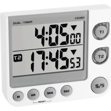 TFA 38.2025 Elektronischer 2-fach Timer