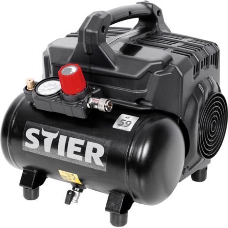 STIER Compresseur silencieux 59 dB(A) FKT 215-8-6 sans huile