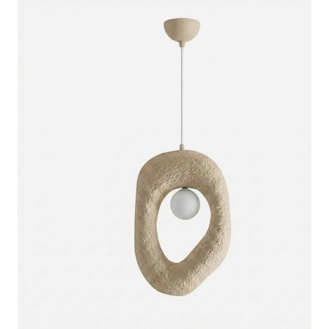 Design Pendelleuchte Zoga höhenverstellbar - Ecrù (1/5)