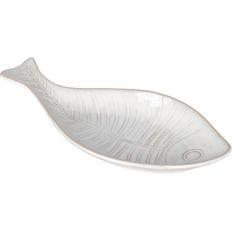 Vassoio decorativo a forma di pesce per la casa, design nautico, ideale per tavoli e mensole, stile marinaro