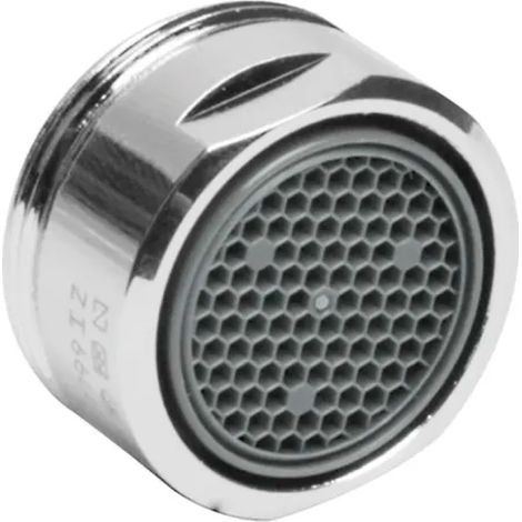 AERATORE MASCHIO IN OTTONE CROMATO MODELLO PERLATOR PER MISCELATORE MM 24x1   PARIGI S.P.A.