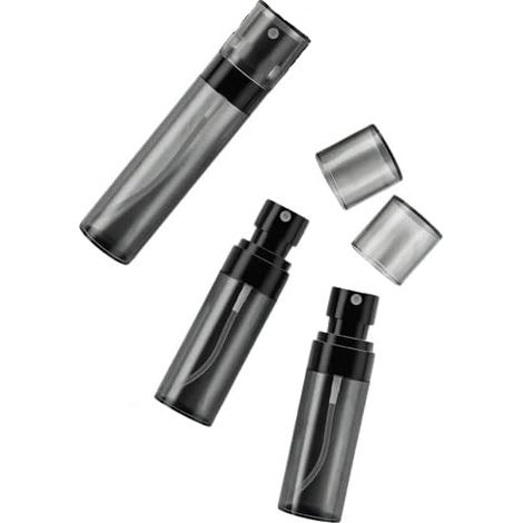 Confezione da 5 flaconi spray vuoti e ricaricabili per profumi, oli essenziali, cosmetici, viaggi, auto (60 ml)