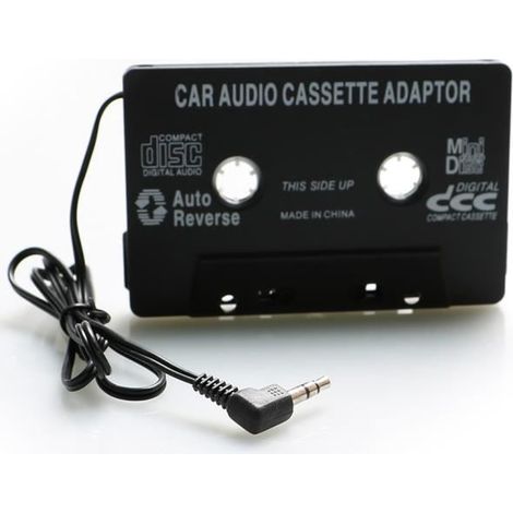 Cassette Adaptateur Autoradio / Voiture Stéréo Audio Jack iphone/ipod/Samsung Grand prime Android MP3 DVD radio CD Lecteur