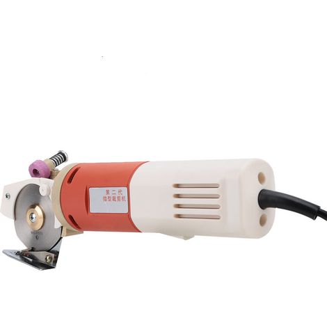 Cutter électrique circulaire 65mm à main 220V pour tissu, lame rotative, machine de coupe textile, prise UE (1/5)