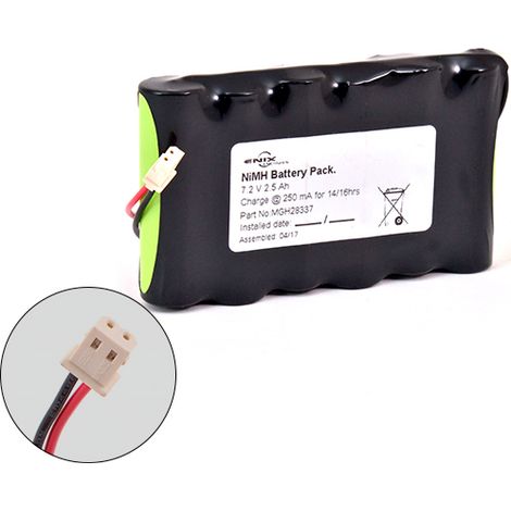 MB Security - Batterie NiMH 6x AA NX 6S1P ST1 7.2V 2.5Ah 5264