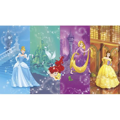 Papier peint Panoramique encollé Princesses Disney 320X182 CM (1/5)