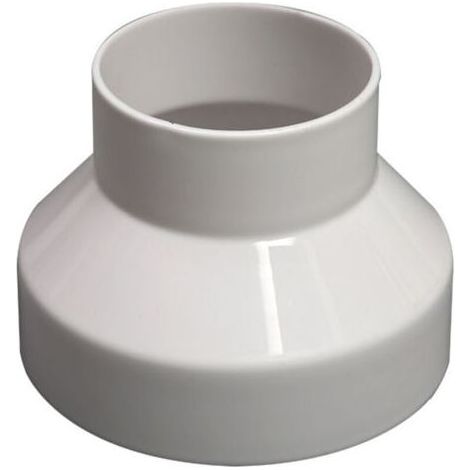 Adaptateur de conduit, Réducteur de Conduits d'Adaptateur pour ventilateur d'extraction pour conduit de ventilation (200mm à 150mm) (1/3)