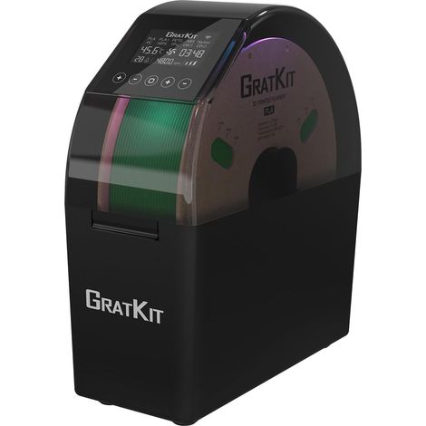 Assécheur de filament V2.0, Contrôle Filament Dryer, Boîte Sècheur de Filament d'imprimante 3D, Jusqu’à 70°C, Chauffage Rapide, Compatible 1KG PLA, PETG, ABS, Nylon, TPU, PC (1/5)