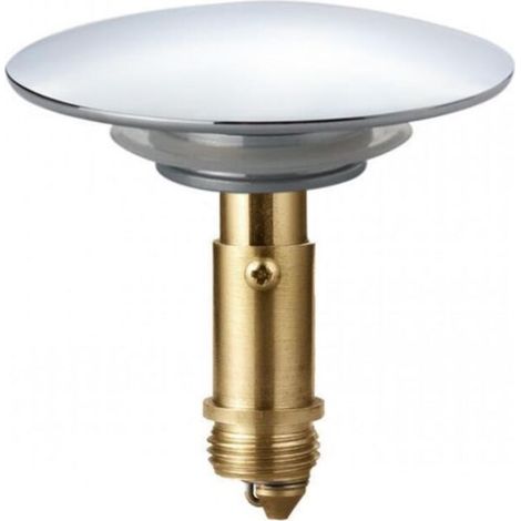 66mm chrome spring-loaded stopper for bathroom sink
