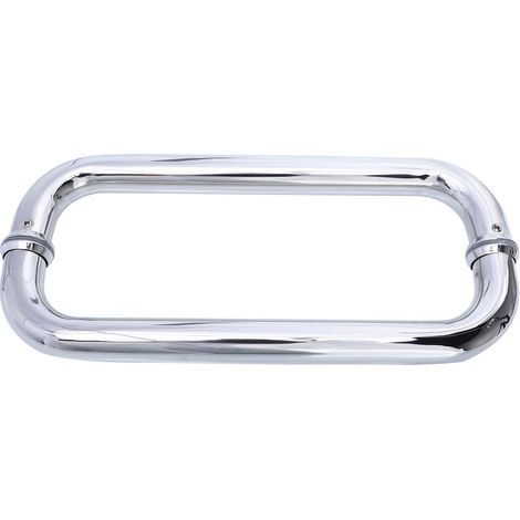 de porte de douche en verre 201 en acier inoxydable type (1/5)