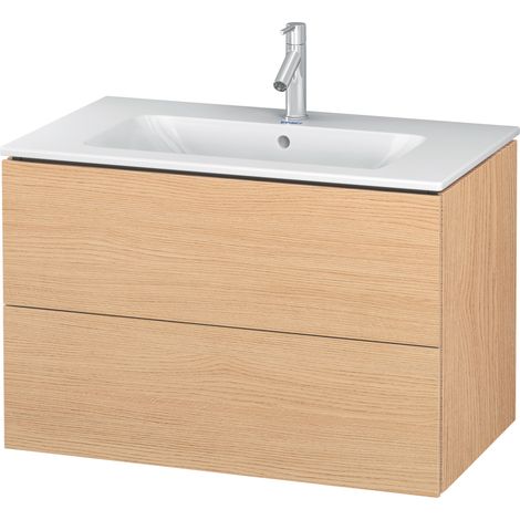Duravit L-Cube bâti-support lavabo suspendu, 2 tiroirs, (1/5)