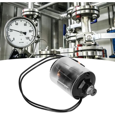 Pressostat d'eau entièrement automatique pour surpresseurs auto-amorçants domestiques, interrupteur automatique, contrôleur de pression de pompe à eau réglable avec filetage intérieur transparent. (1/5)