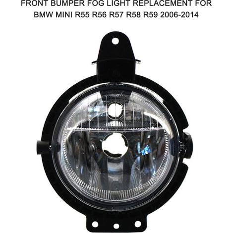 Lampe antibrouillard de remplacement pour BMW Mini R55 R56 R57 R58 R59 2006-2014 Qualité supérieure ABS Facile à installer (1/5)