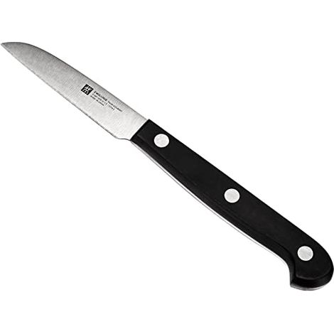 Zwilling Twin Gourmet Coltello da Verdura, Acciaio, Sintetico, Nero, 7 cm (1/4)