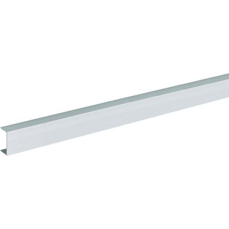 Hettich MB-Rahmenprofil unten, 5000mm SlideLine 97 76476 Alu silber, eloxiert (1/2)