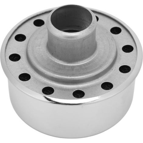 Reniflard de Couvercle de Soupape, Rond Push In, Métal ABS, Placage d'Argent, pour SBC SBF 327 350 396 454 302 351W 502 (1/5)