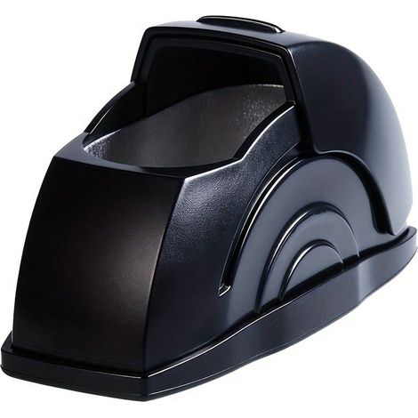 Cendrier de voiture avec couvercle pour stockage des cendres, design ouvert qui empêche les cendres de s'envoler, accessoire automobile compact et résistant, excellent idée de cadeau (1/5)