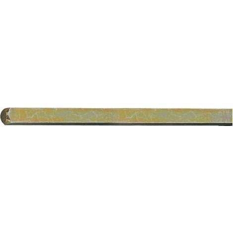 Tige carrée 7 x 1000 mm non percée à recouper pour béquilles (1/2)