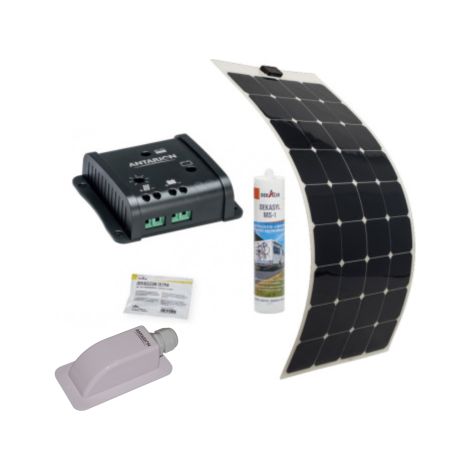 Pack ANTARION Panneau Solaire Souple 135W Camping car Van Life + régulateur solaire SC10