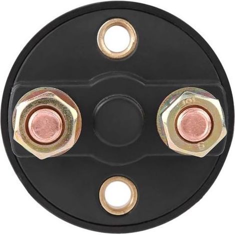 Interrupteur de déconnexion de batterie principal, lot de 2 avec clés anti-corrosion, pour voiture, ATV et bateau (1/5)