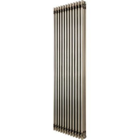 Traditional 3 Column Radiator - 1800 x 560mm - Raw Metal (1/5)