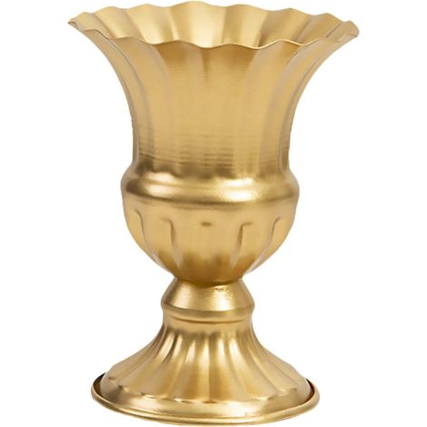 Pot de Fleurs en Fer Vintage Multicolore pour Composition (1/5)