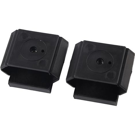 Eosnow Couvercle de support de pare-chocs de voiture, 2 pièces, accessoire adapté à Mercedes Benz W201 1982-1993 2018800114