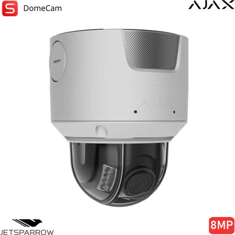 135580 - TVCC Superior - Superior DomeCam HLVF (8 Mp) - Farbe white - Ajax professionelle Videoüberwachung