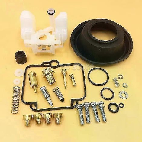 Kit de réparation de carburateur Mikuni CV BST40 compatible avec KTM640 Adventure 98-07, comprenant membrane à dépression et flotteur. (1/5)