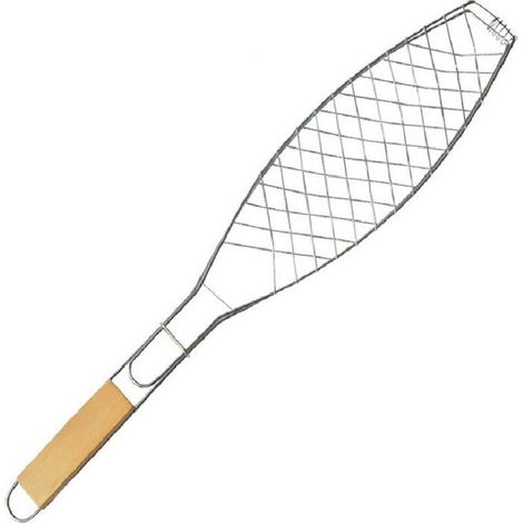 Outils de barbecue pour pique-nique en plein air, panier à poisson simple (1/4)