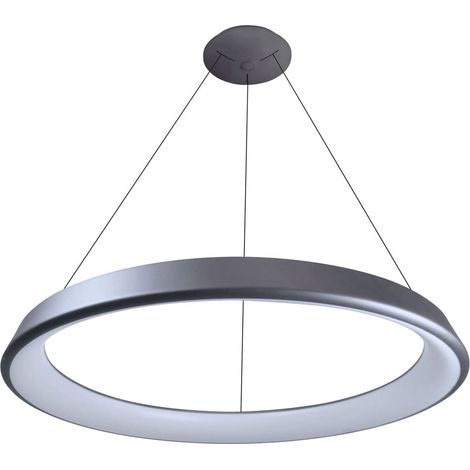 Lampada a sospensione Lizer LED 48W argento (1/5)