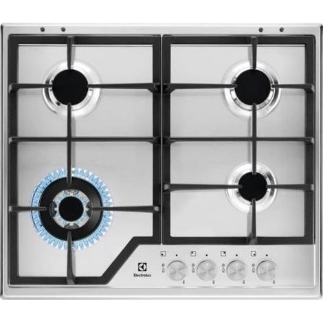 Electrolux KGS6436SX Kochfeld Edelstahl Integriert Gas 4 Brenner (1/2)