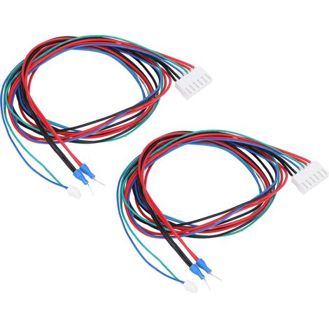2 Stück Heizbettkabel (verbesserte Leitung) für A8, A6, A8 PLUS und E16 3D-Drucker, Zubehör, 90 cm (1/5)
