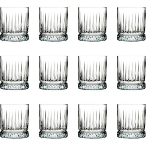 Whiskygläser, Whiskybecher - Elysia, 12er-Set, Stilvolle Gläser für Whisky & mehr, 355 ml (1/2)