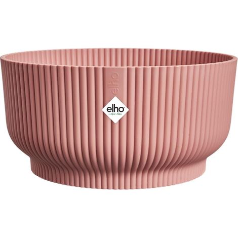 Elho Vibes Fold Bowl 25 Delicate Pink Vaso Rotondo (1/5)