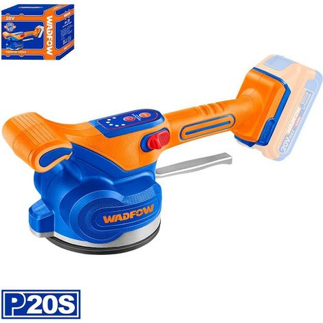 Ventosa vibradora a batería WADFOW 130mm 20V (1/5)