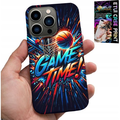 Custodia per iPhone 14 PRO MAX - basket NBA FAN 23 tempo di gioco, custodia (1/5)
